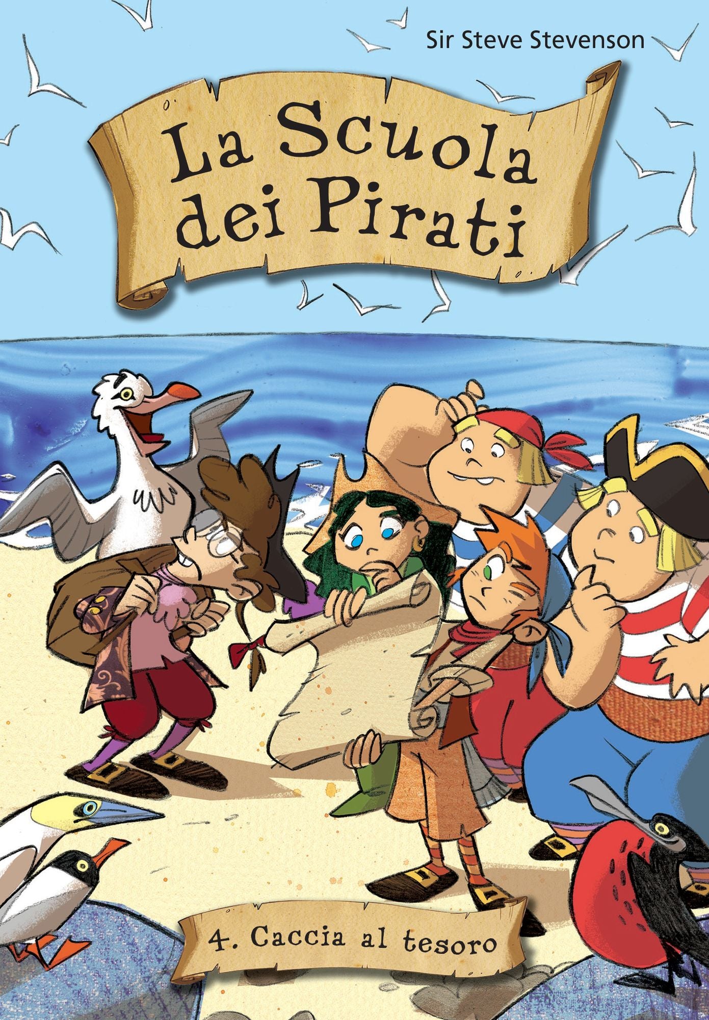 Caccia al tesoro. La scuola dei pirati. Vol. 4