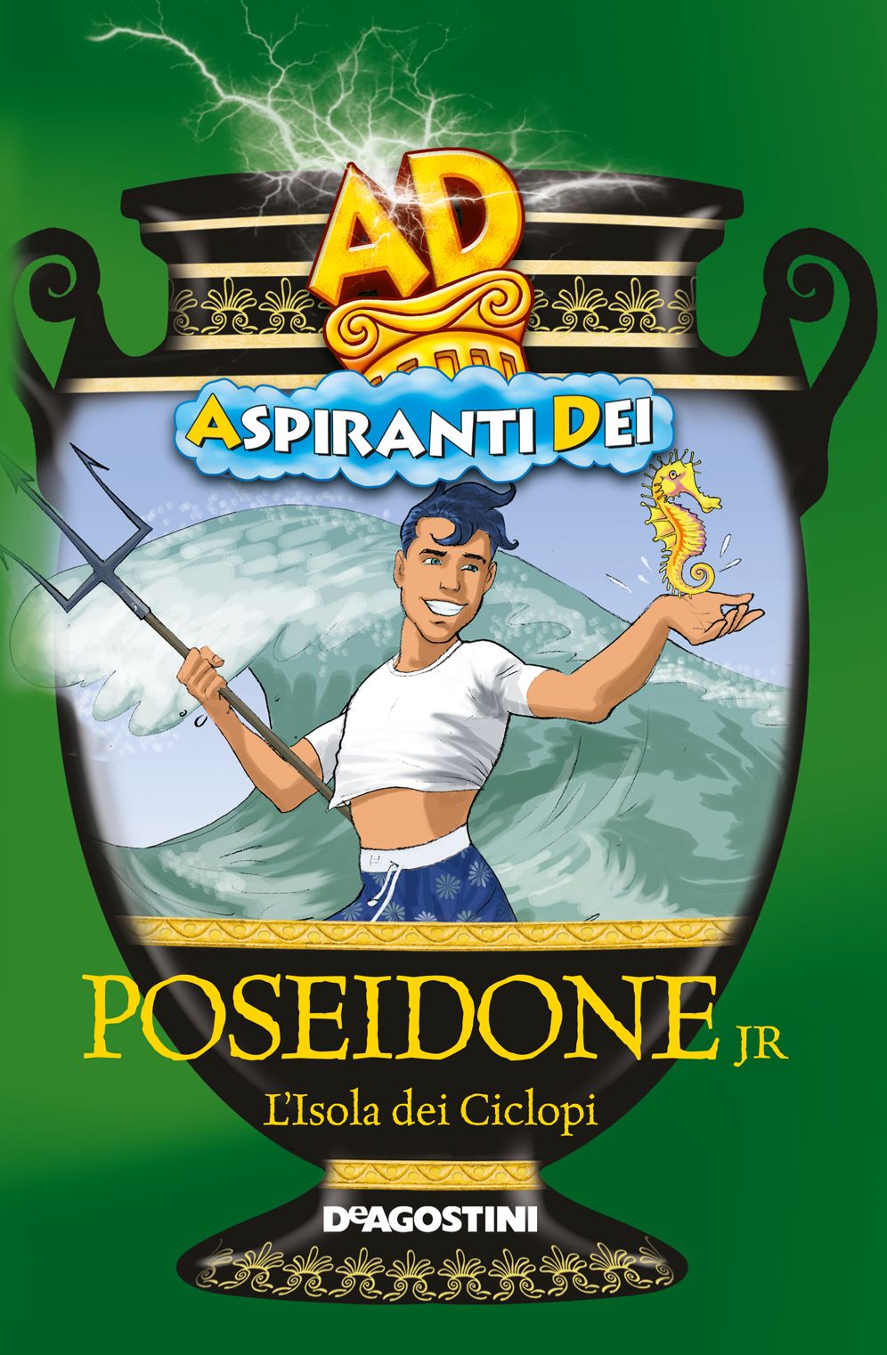 Poseidone JR. Aspiranti Dei. Vol. 3: L'isola dei Ciclopi