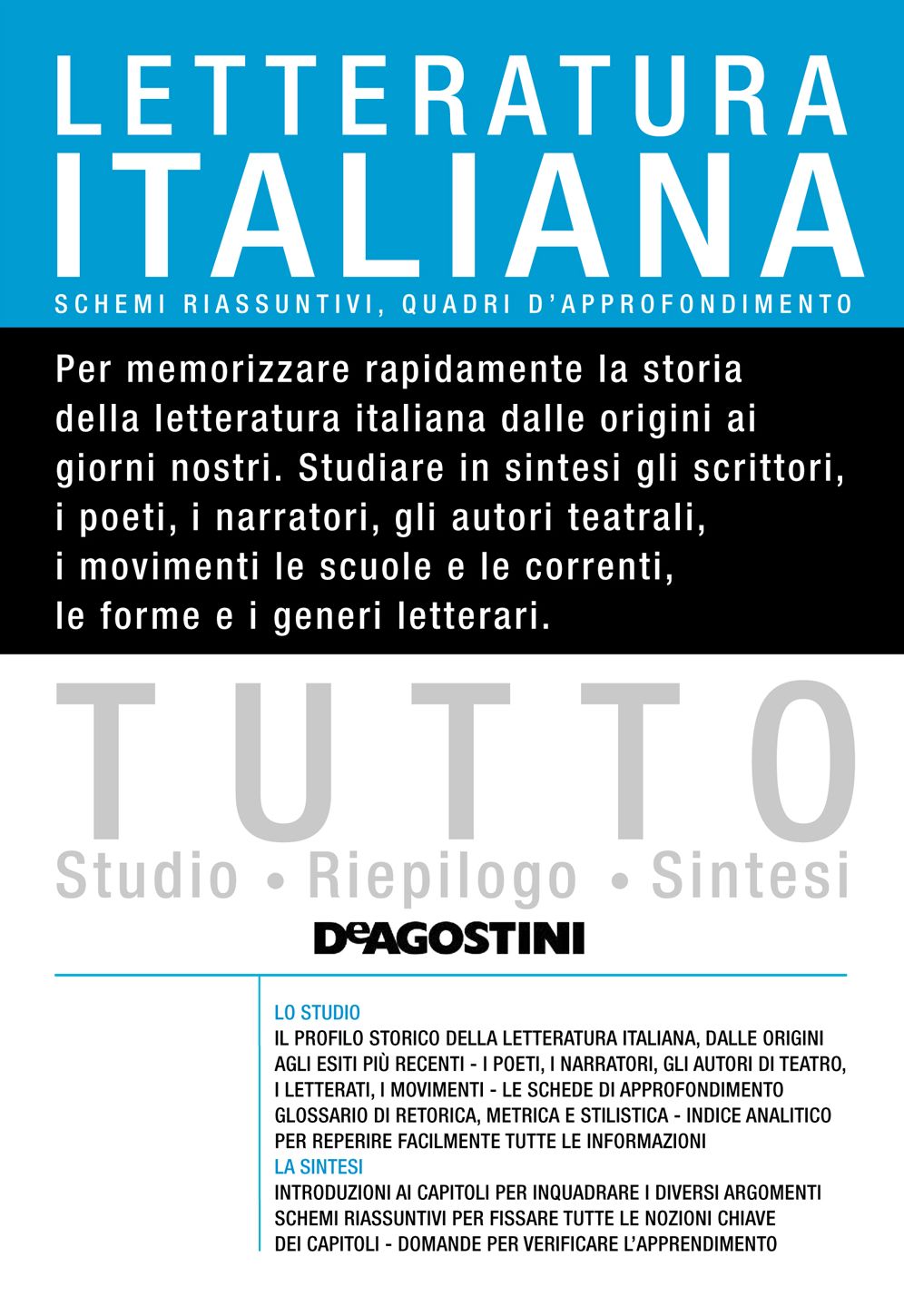 TUTTO Letteratura italiana