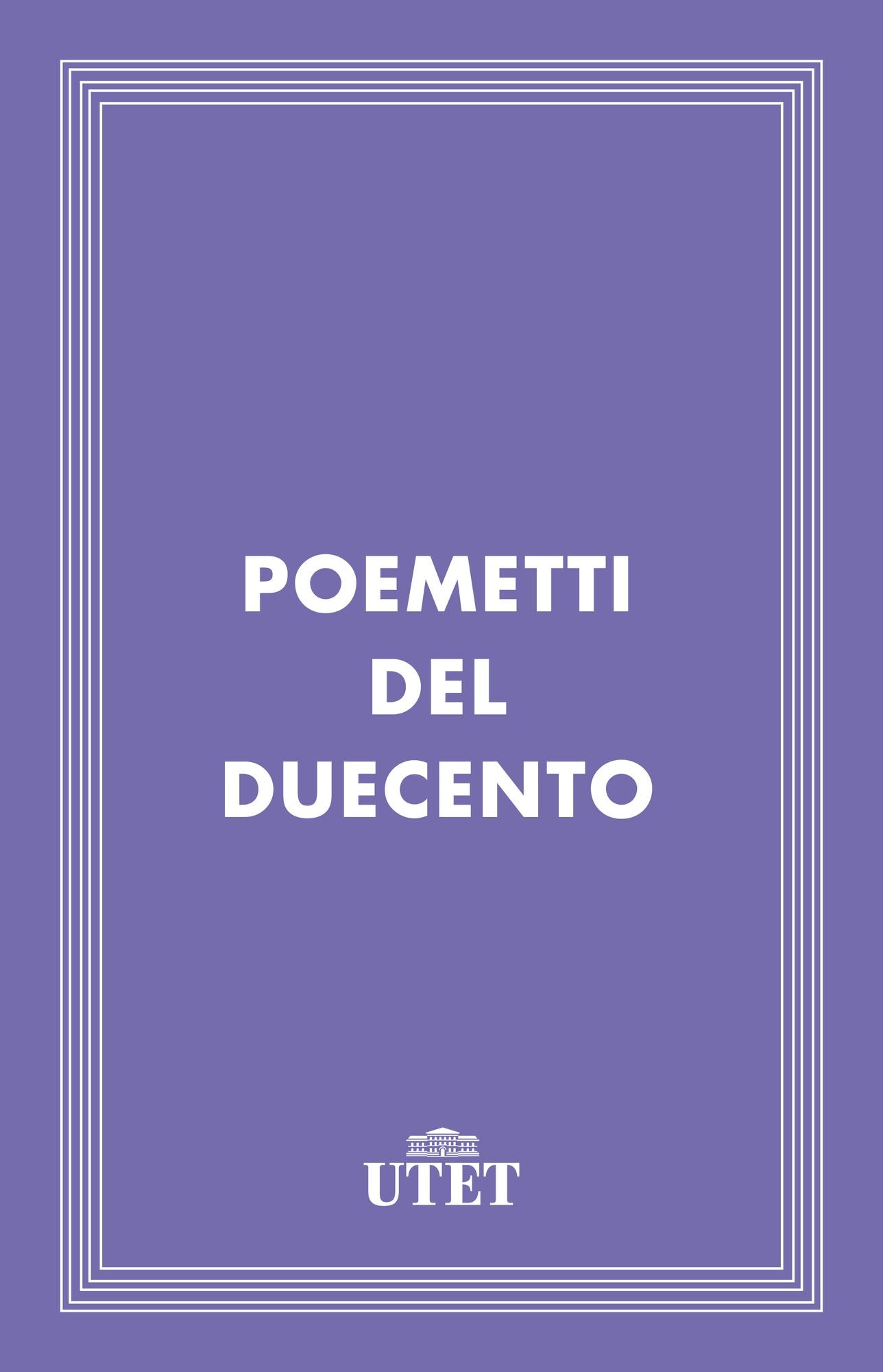 Poemetti del Duecento