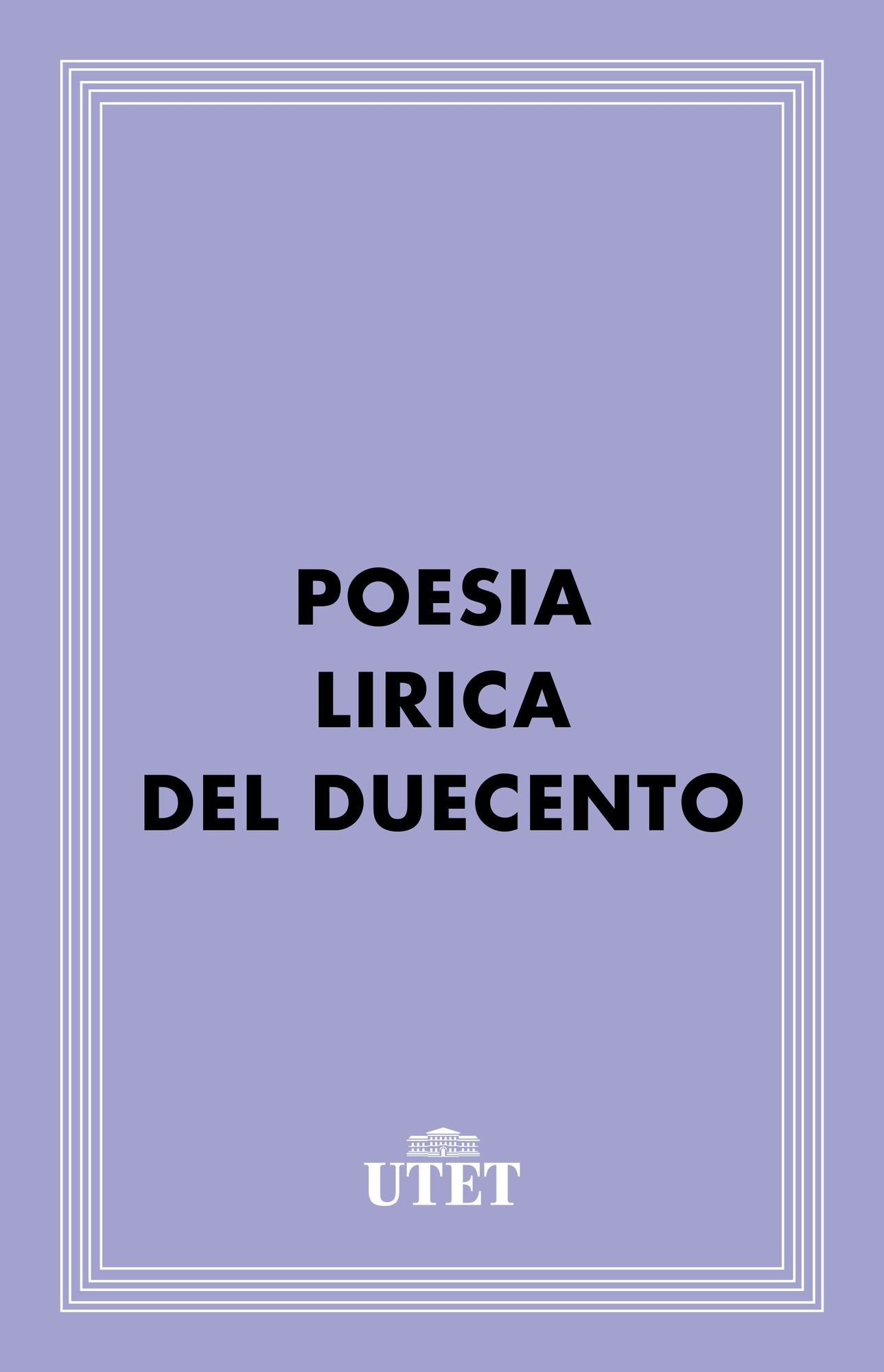 Poesia lirica del Duecento