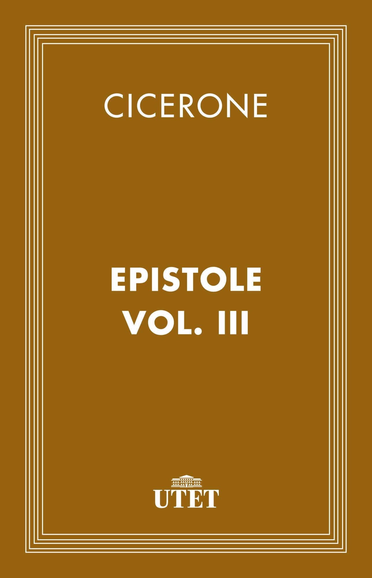 Epistole/Vol. III