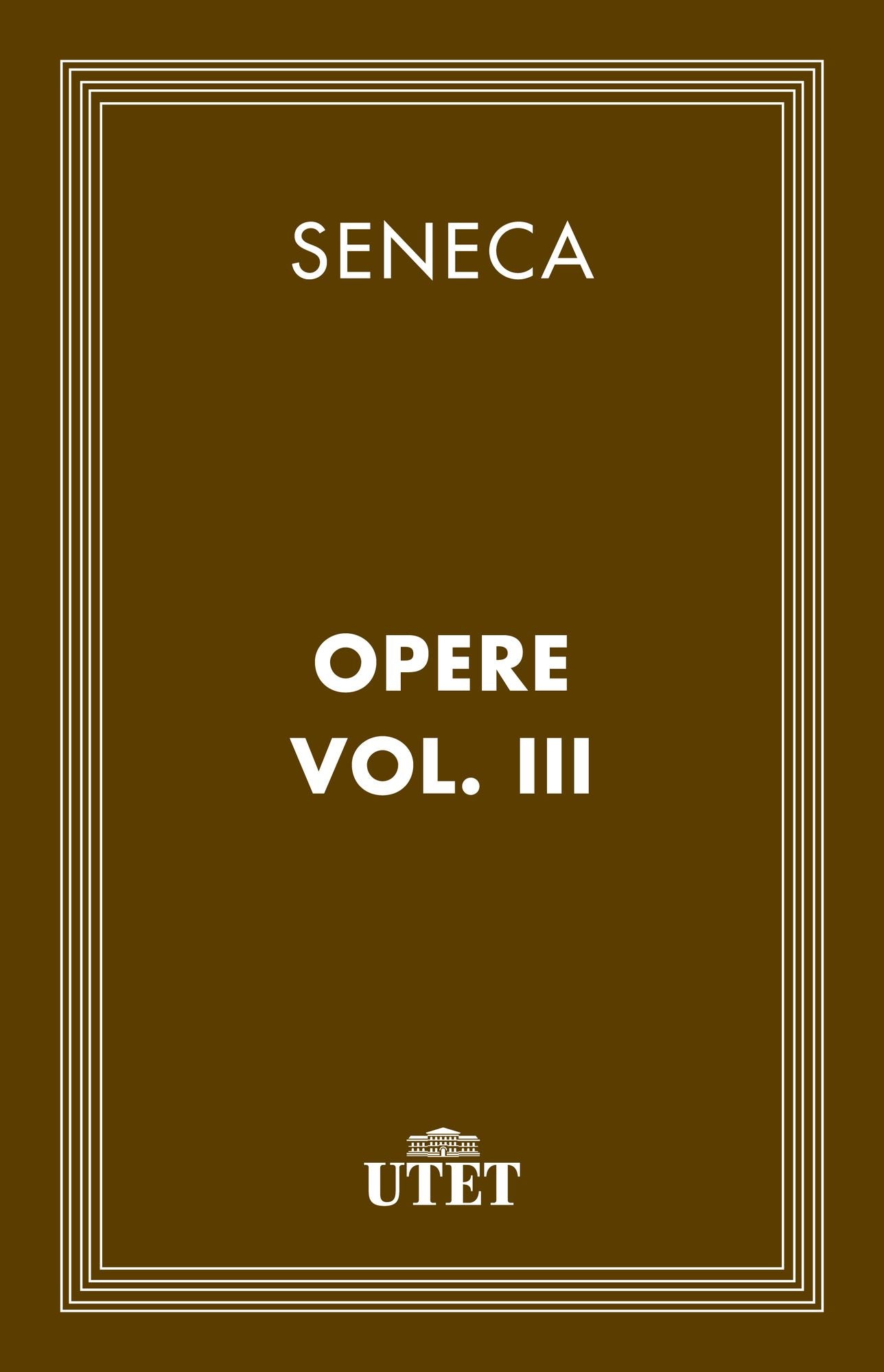 Opere/Vol. III