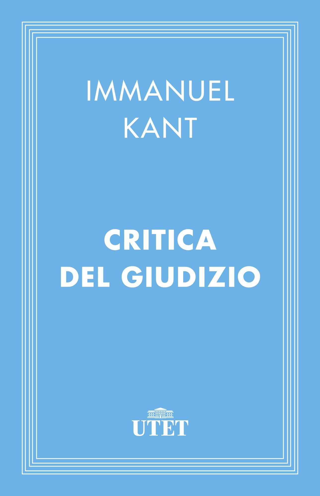 Critica del giudizio