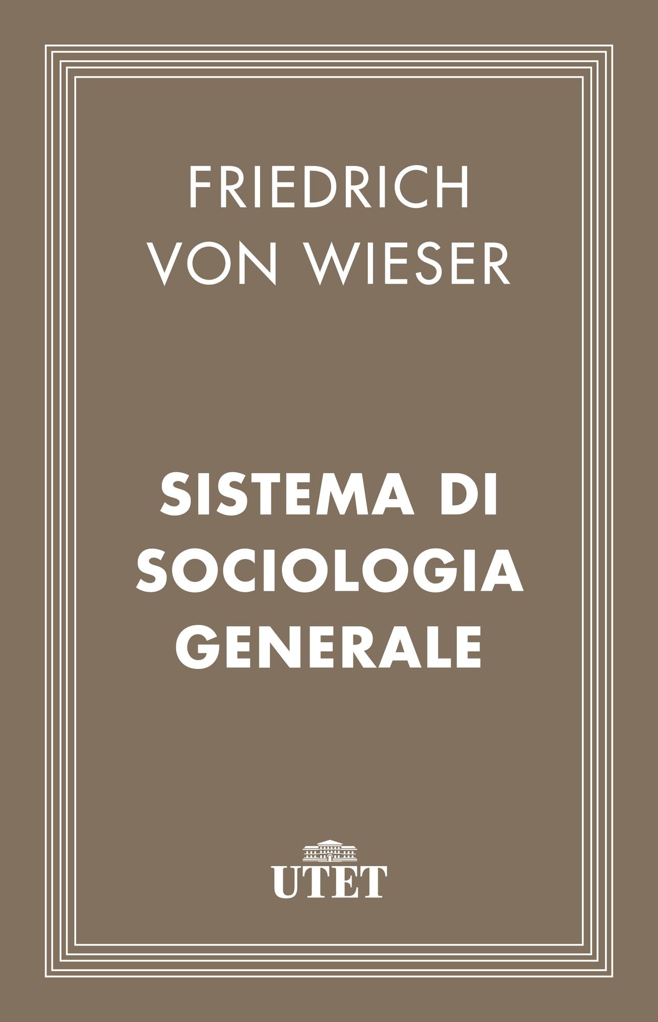 Sistema di sociologia generale
