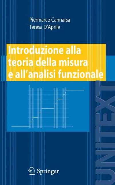Introduzione alla teoria della misura e all'analisi funzionale