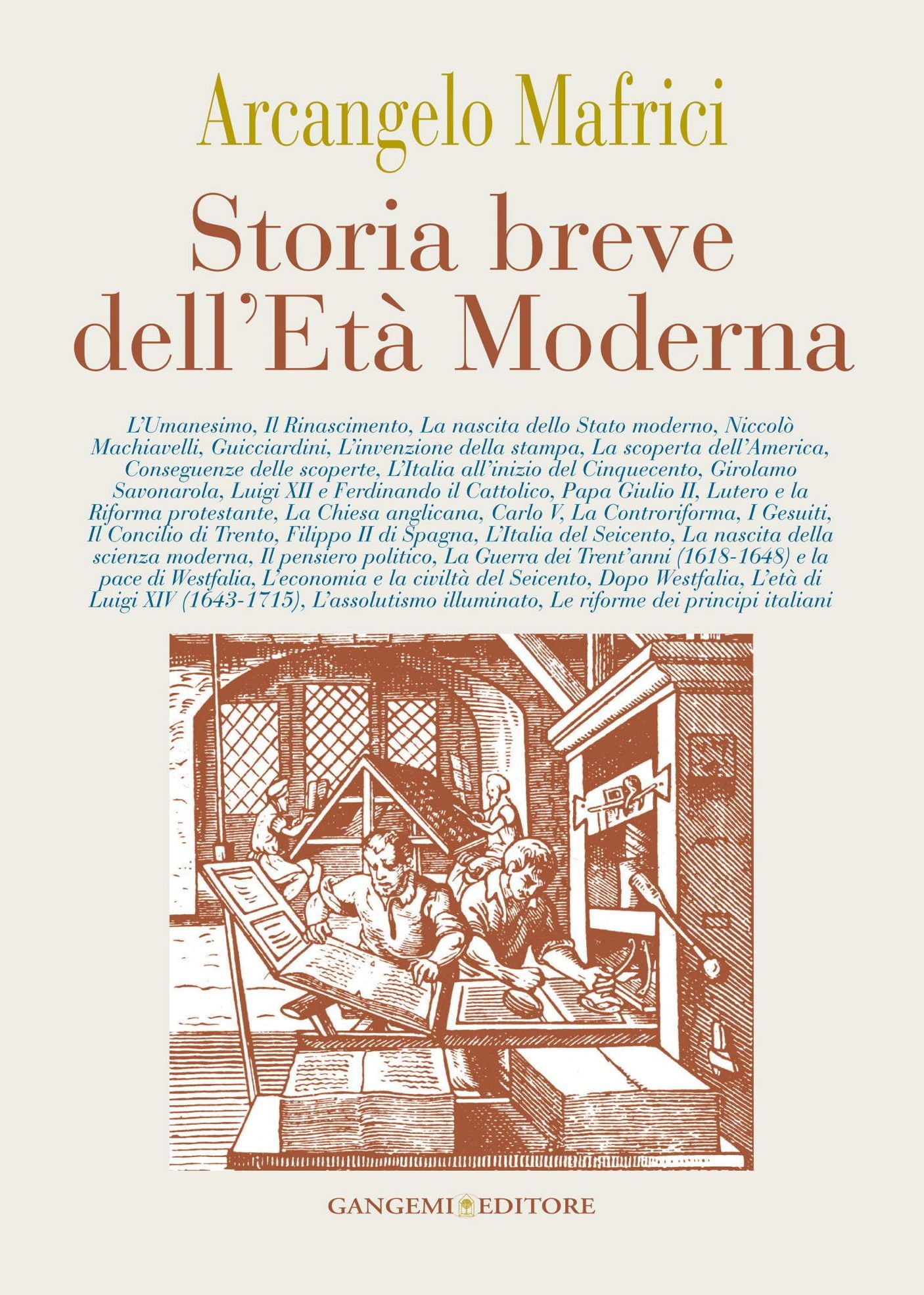 Storia breve dell'Età Moderna: Collana "è arte vera e letteratura"