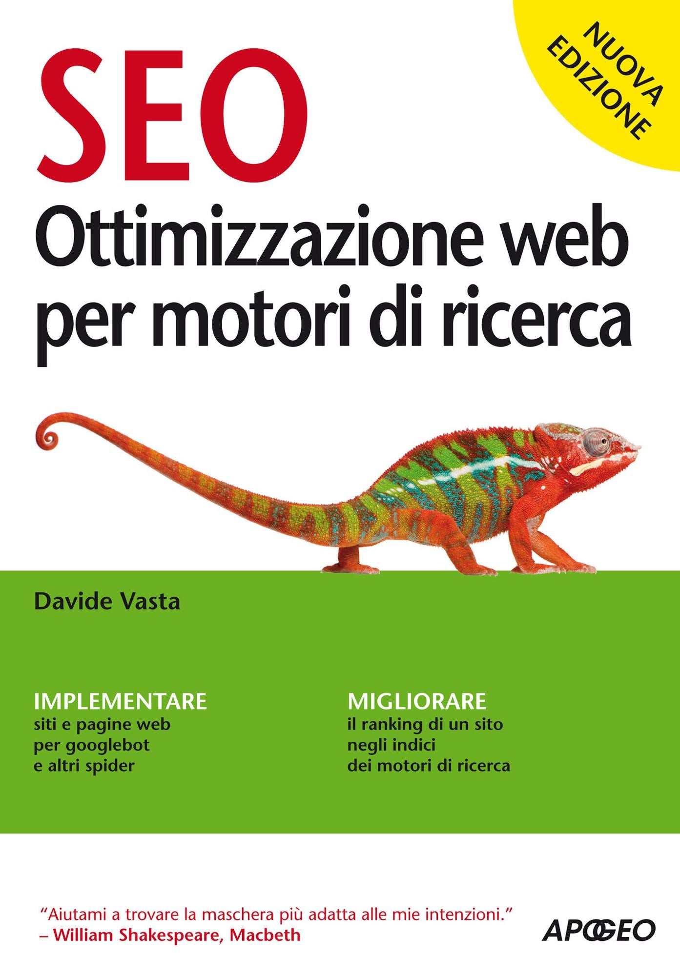 SEO nuova edizione: ottimizzazione web per motori di ricerca