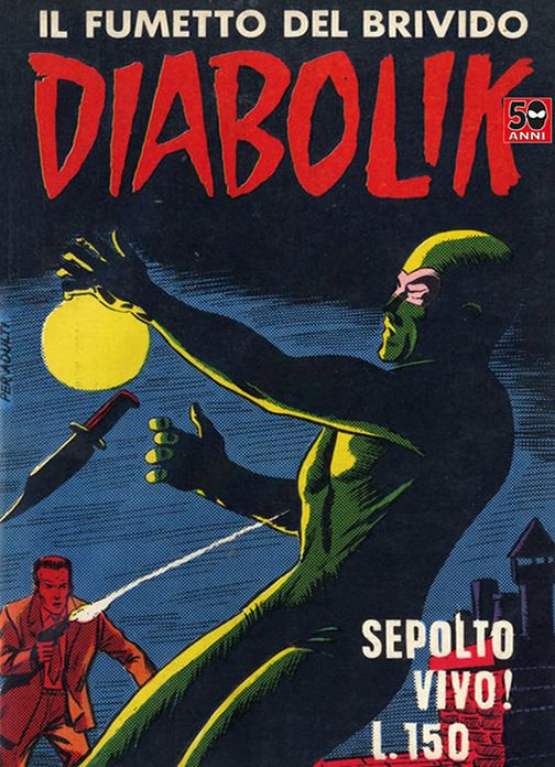 Diabolik: Sepolto vivo! (Diabolik Series #8)