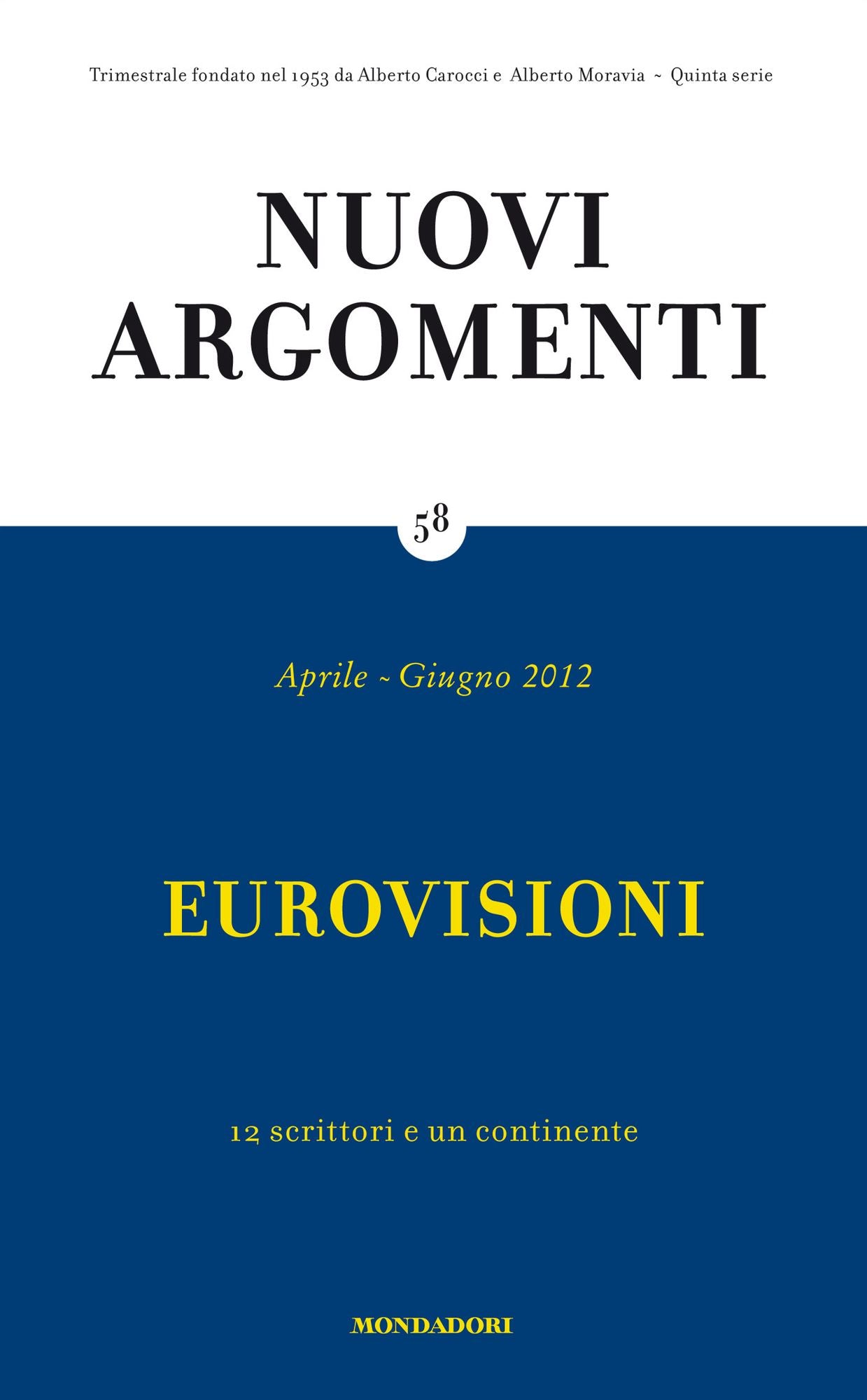 Nuovi Argomenti (58)