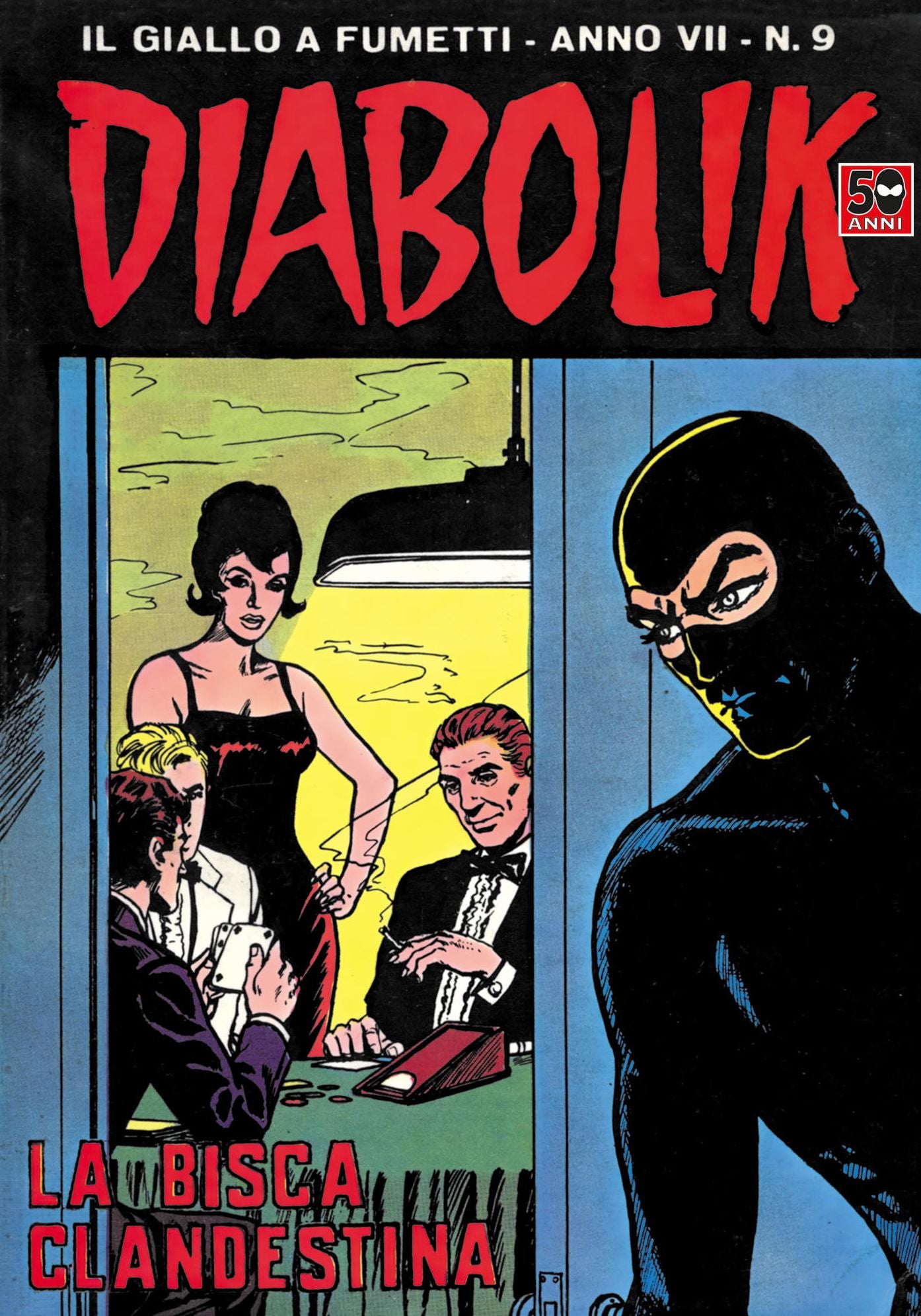 Diabolik: La bisca clandestina (Diabolik Series #111)