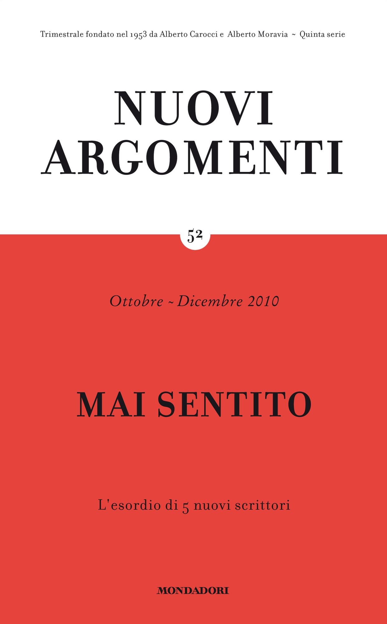 Nuovi Argomenti (52)