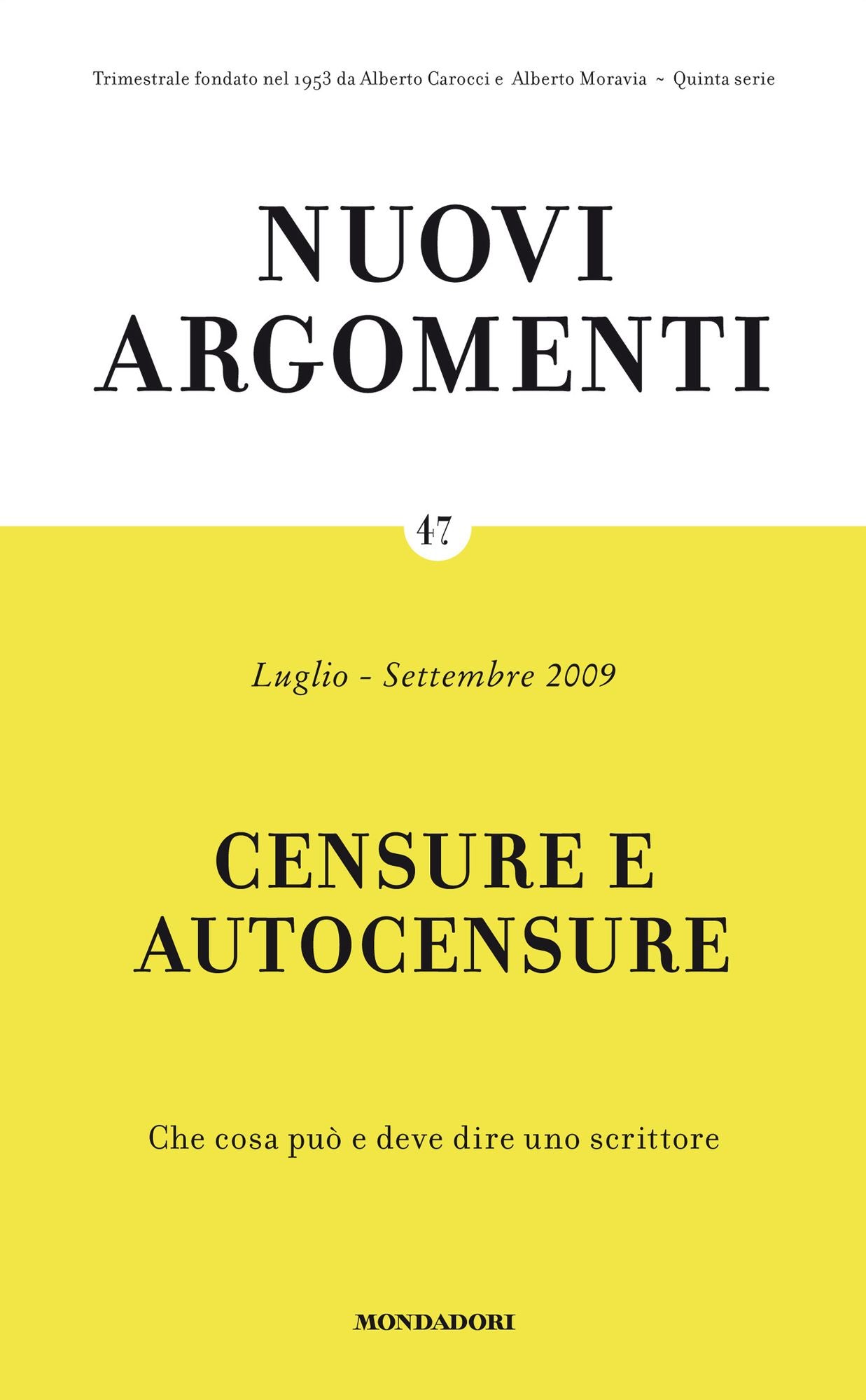 Nuovi Argomenti (47)