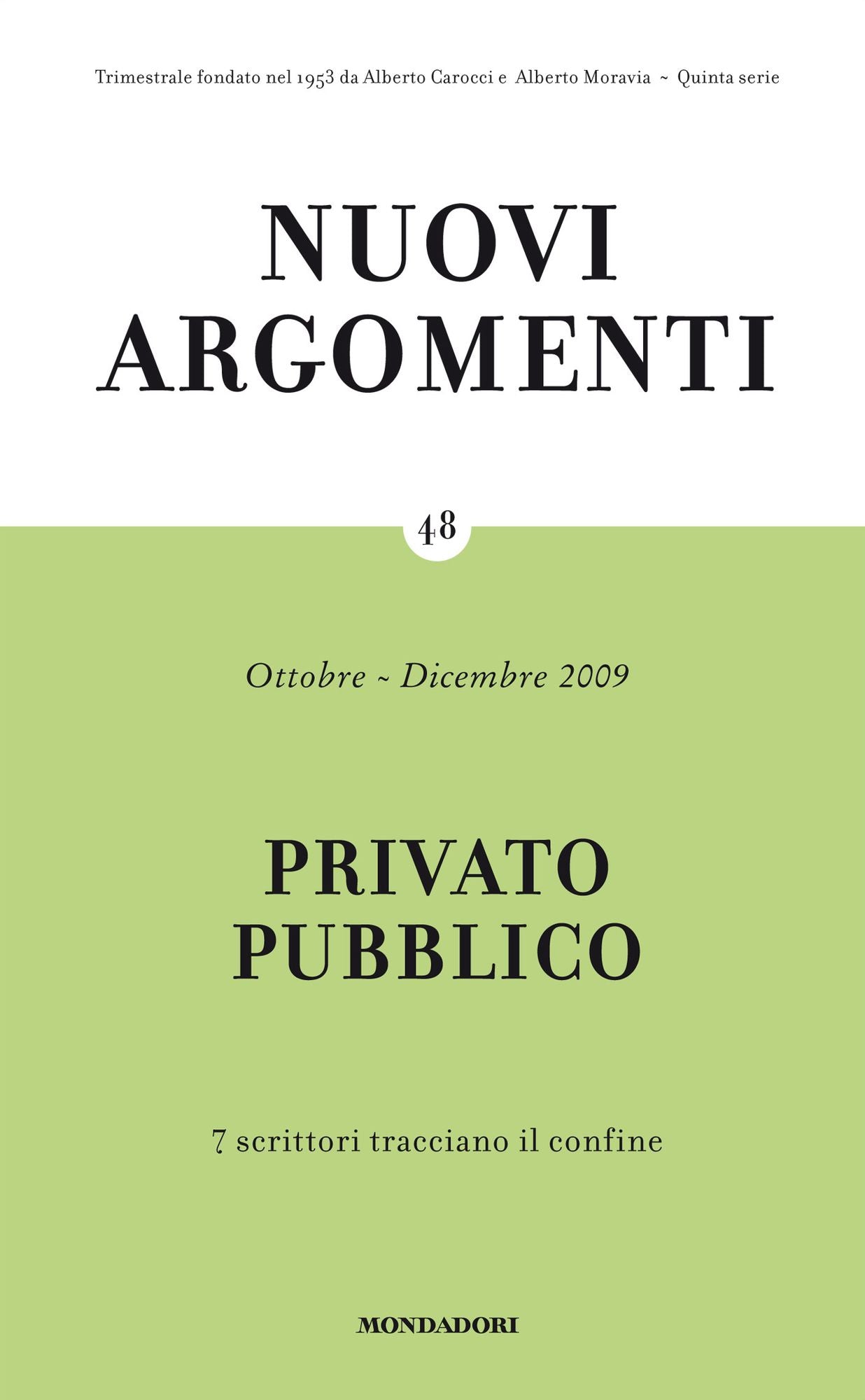 Nuovi Argomenti (48)