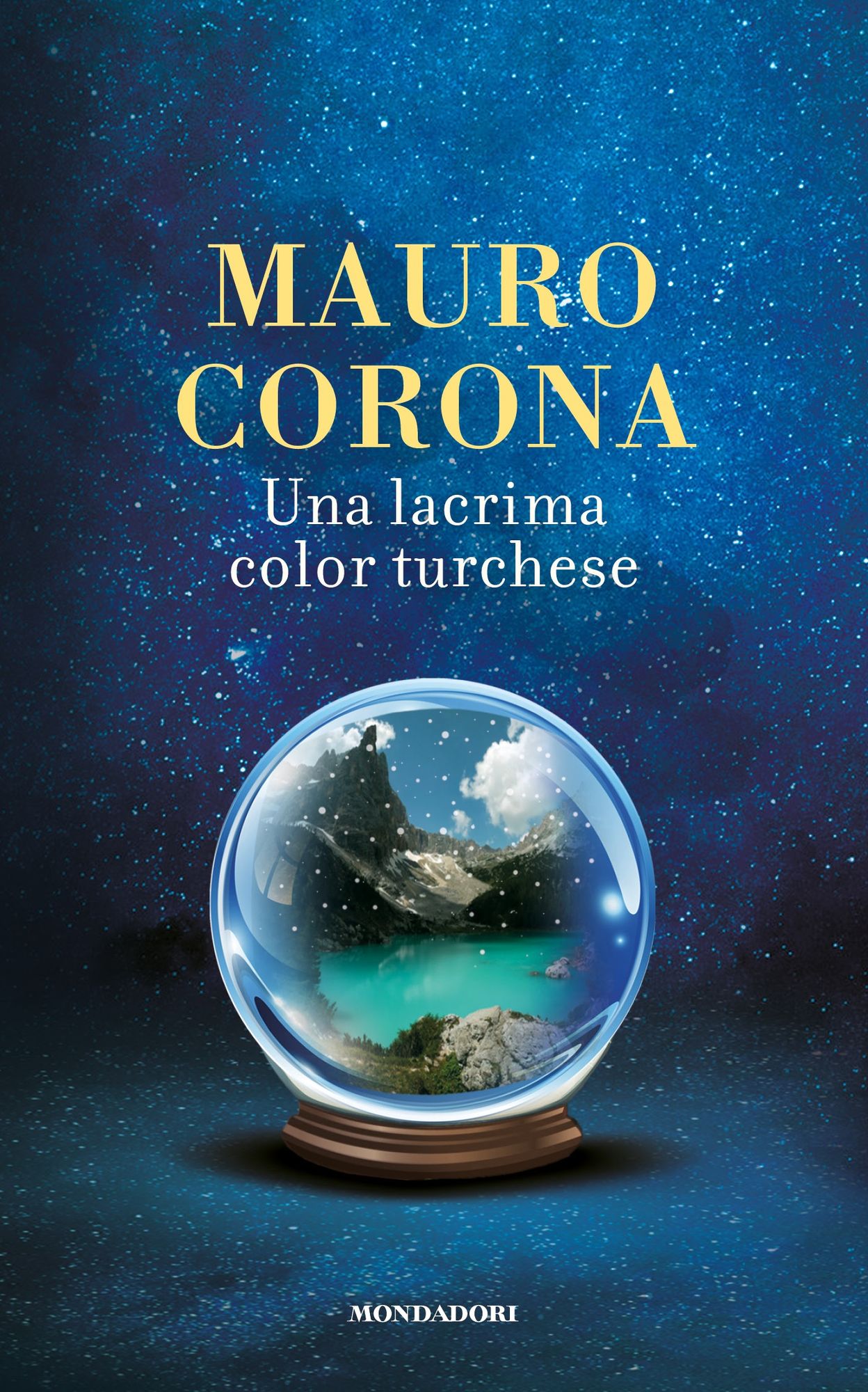 Una lacrima color turchese