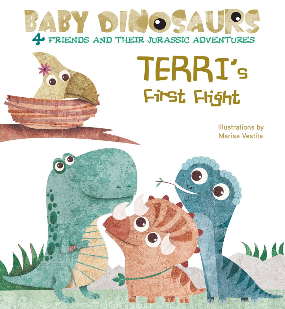 Terri's First Flight: 4 Friends and Their Jurassic Adventures