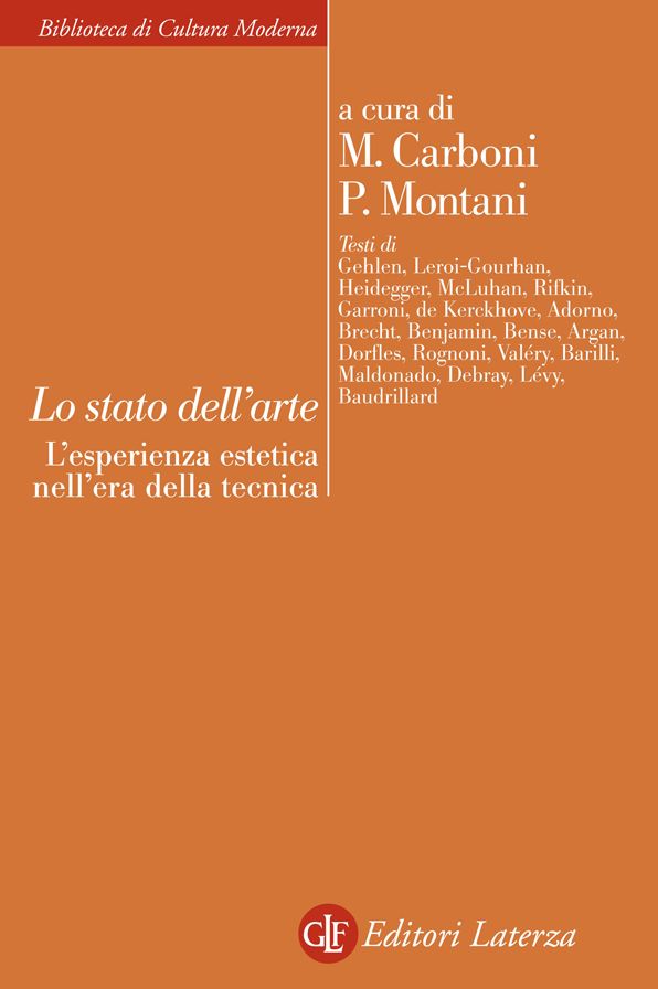 Lo stato dell'arte: L'esperienza estetica nell'era della tecnica
