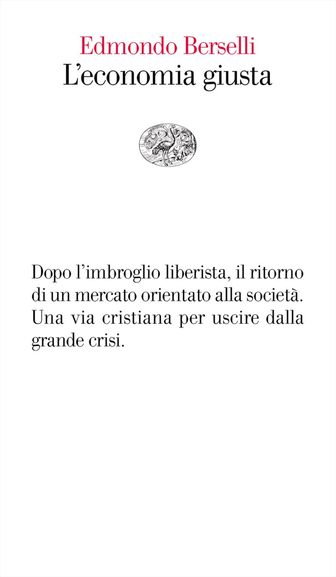 L'economia giusta