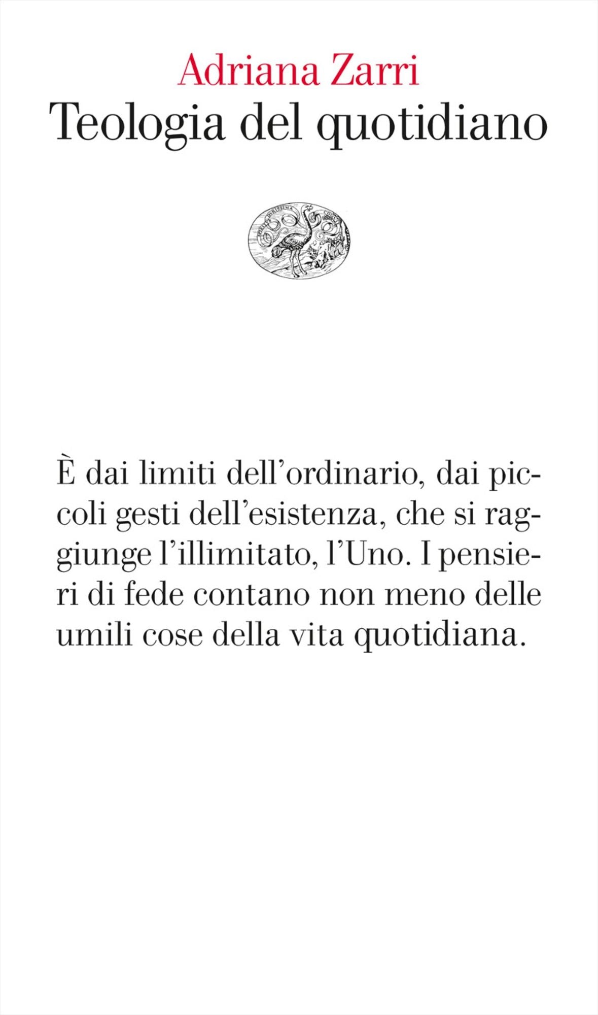 Teologia del quotidiano