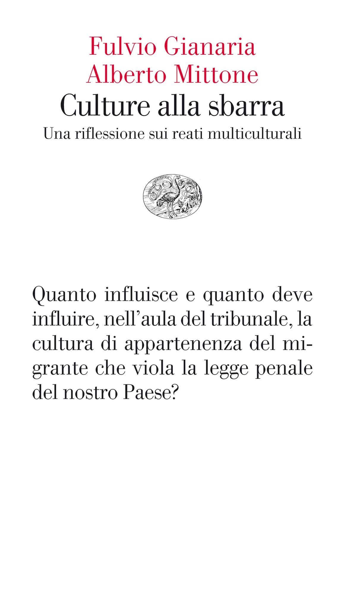 Culture alla sbarra
