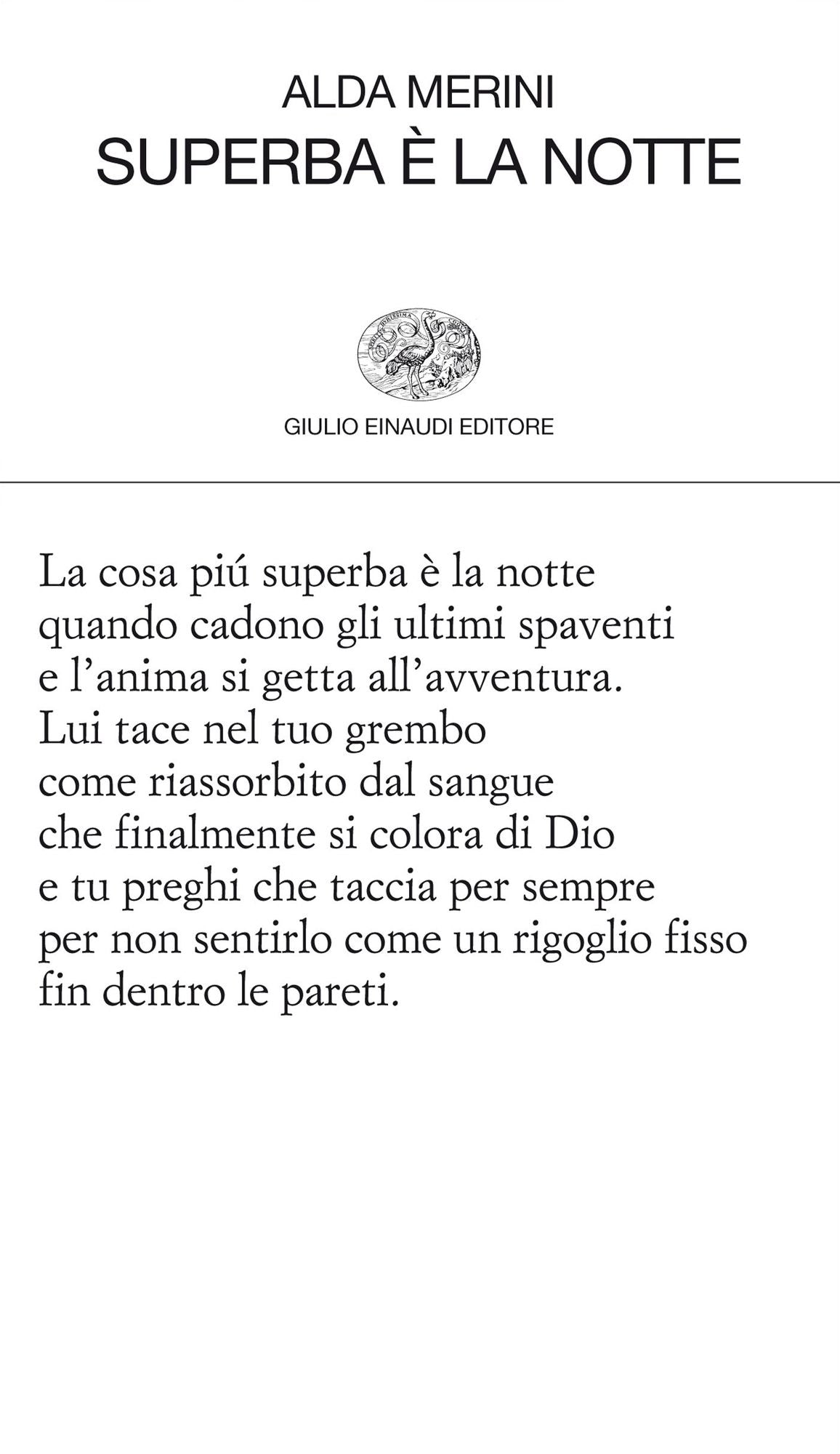 Superba è la notte