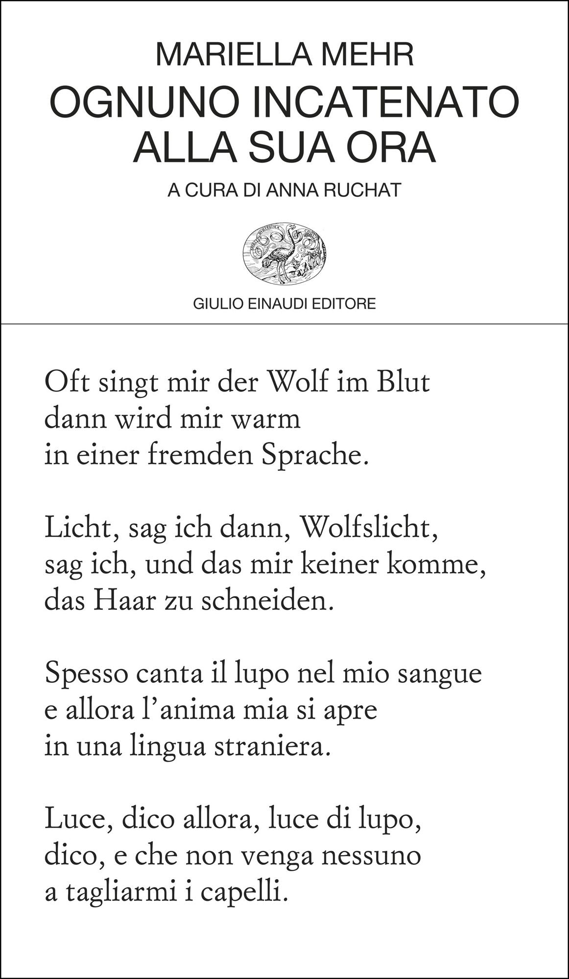 Ognuno incatenato alla sua ora