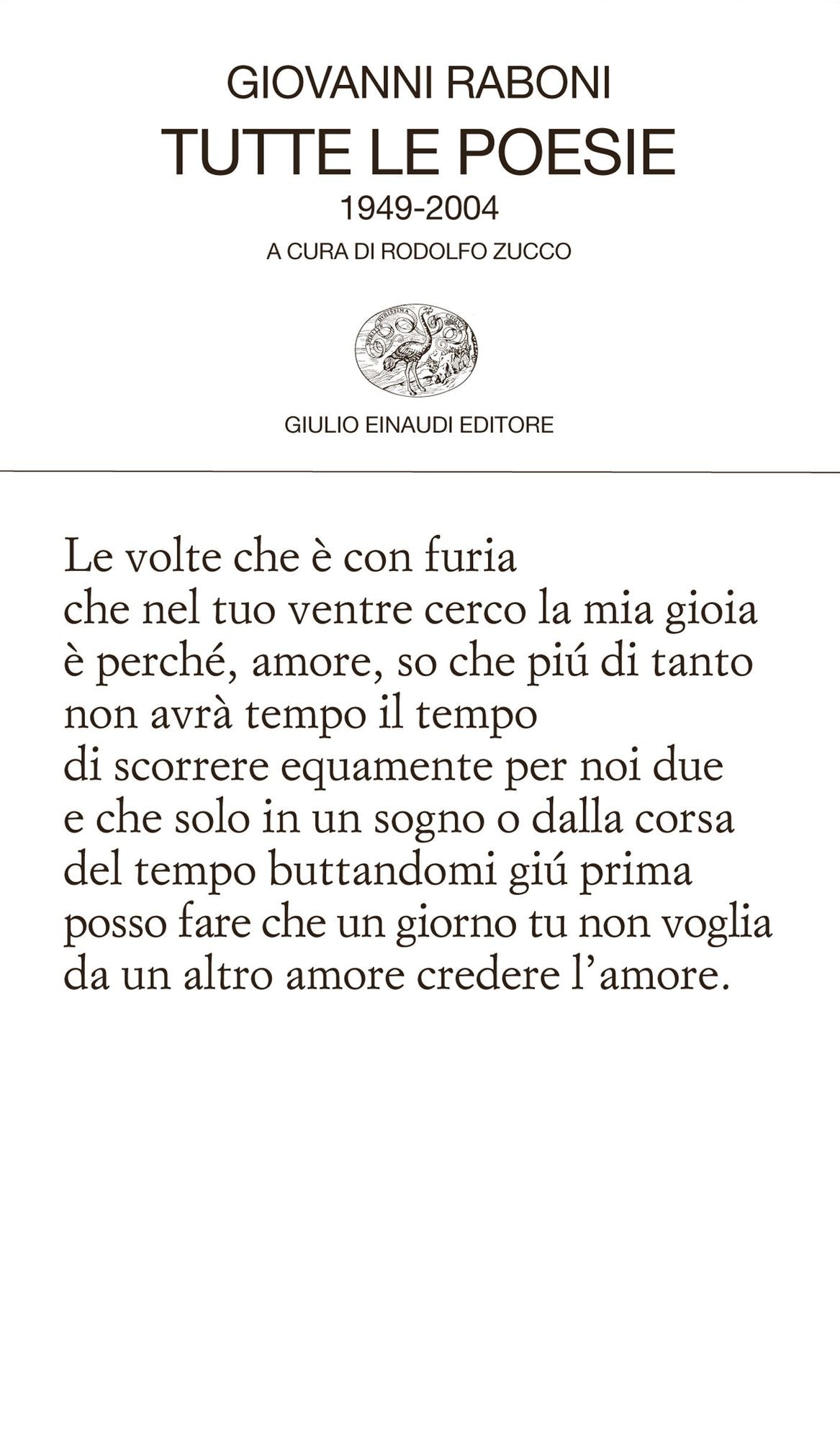 Tutte le poesie