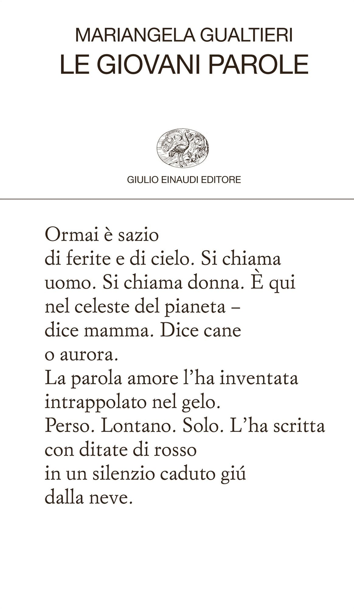Le giovani parole