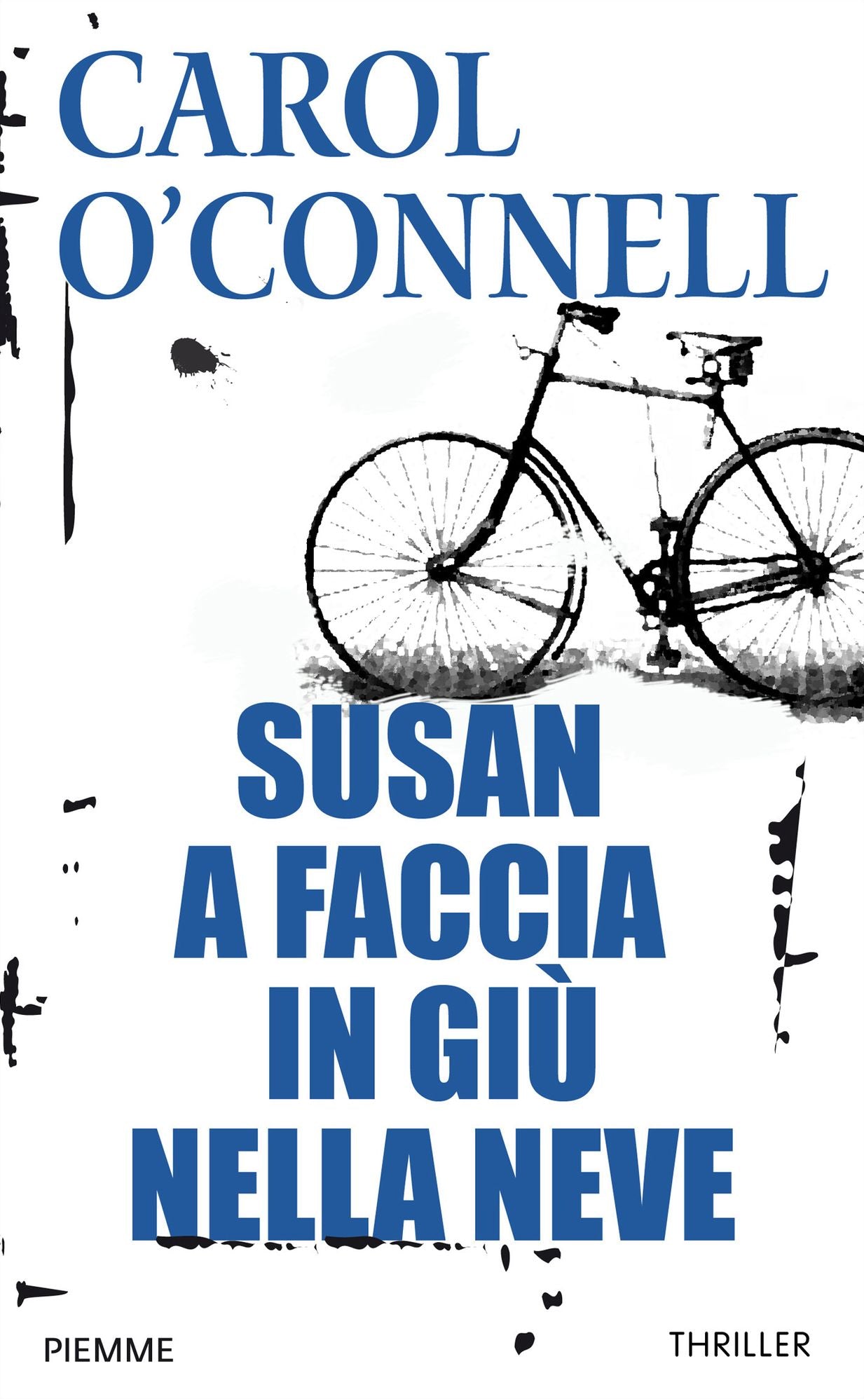 Susan a faccia in gi&ugrave; nella neve