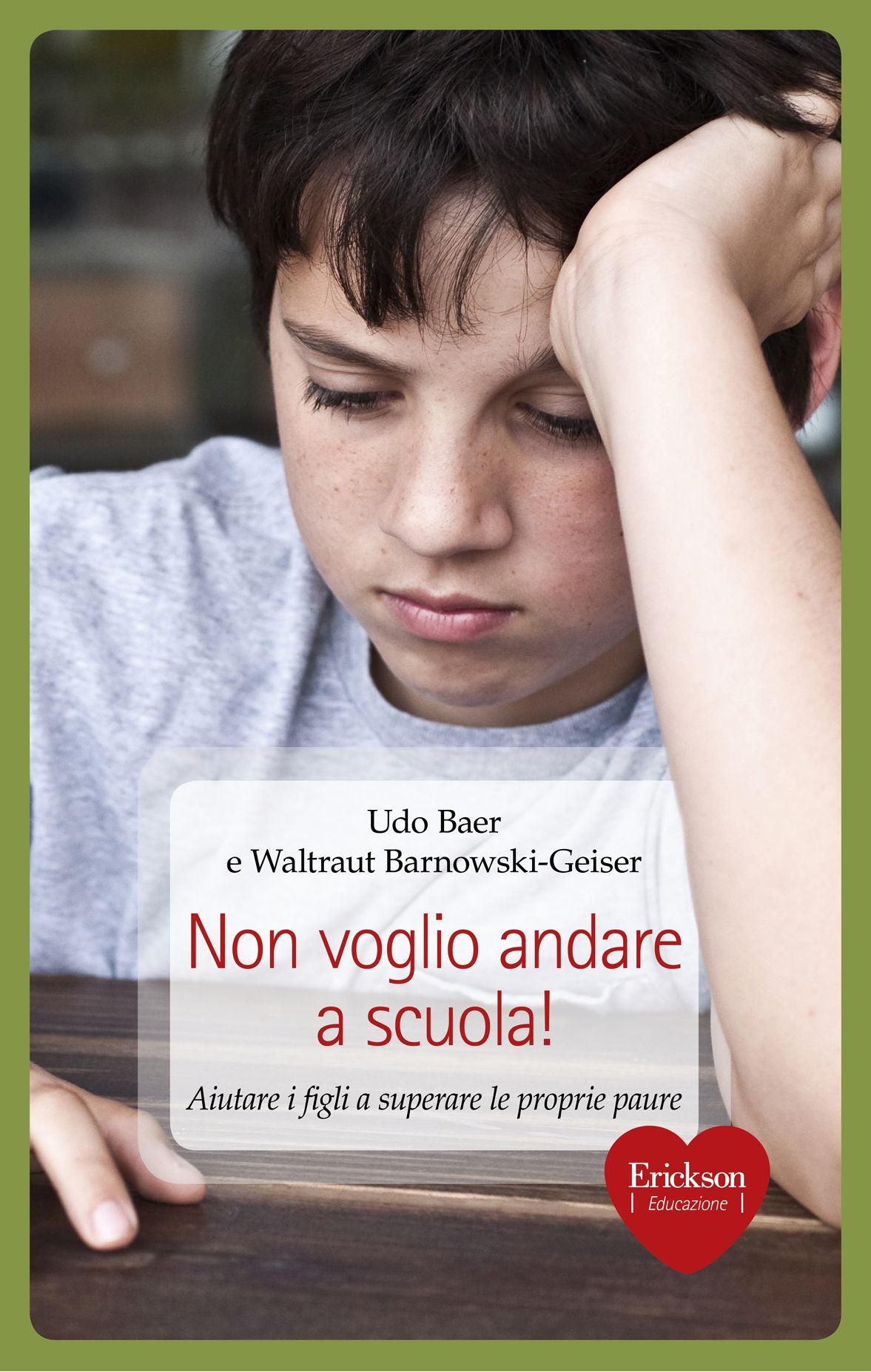 Non voglio andare a scuola!