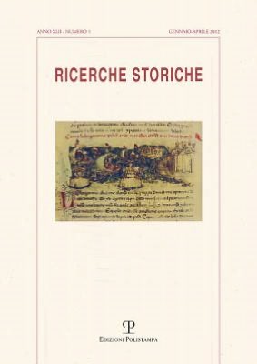 Ricerche Storiche. A. XLII N. 1 (gennaio-aprile 2012): Corsica e Toscana: migrazioni e relazioni