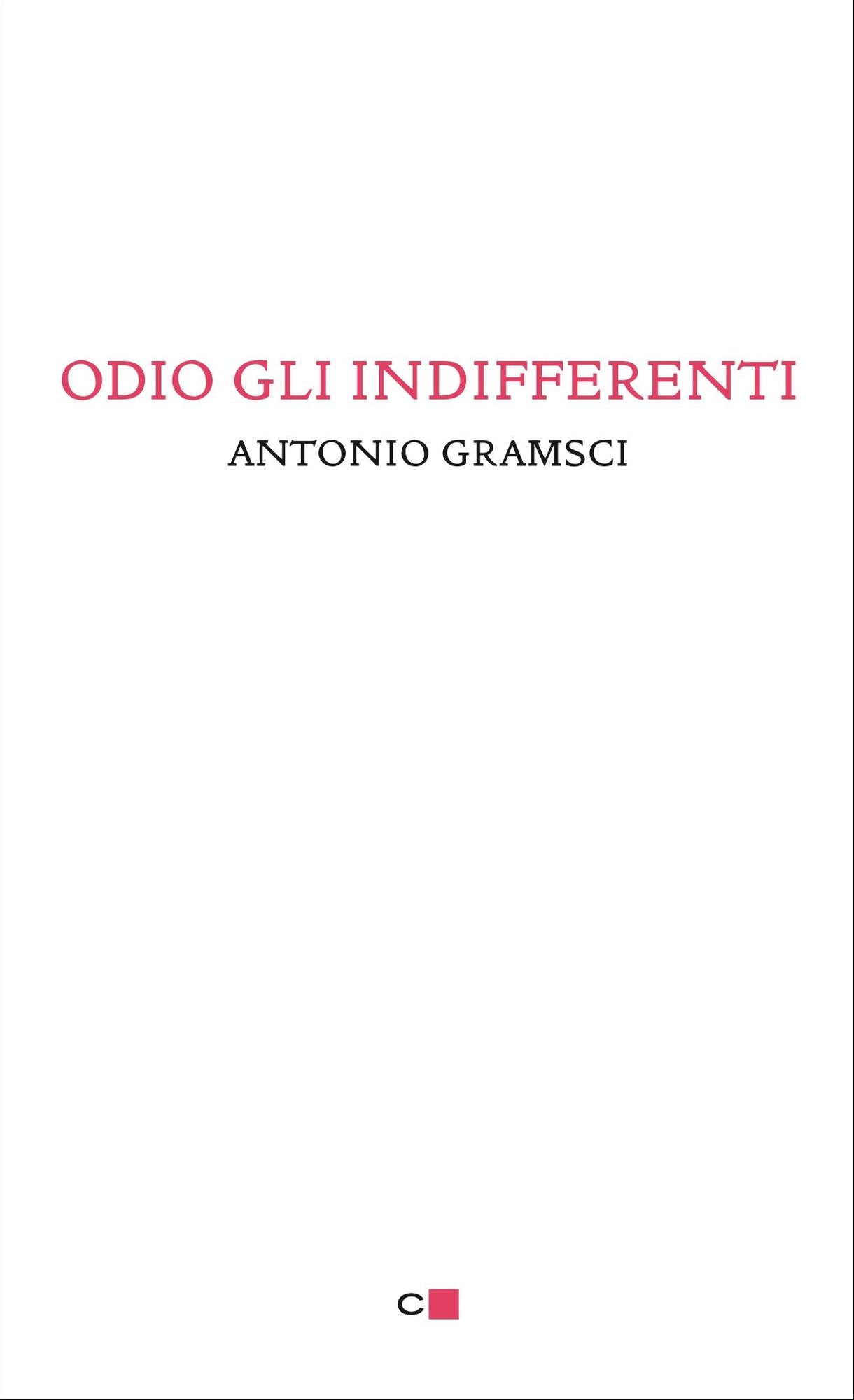 Odio gli indifferenti