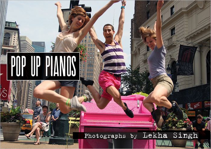 Lekha Singh: Pop-Up Pianos