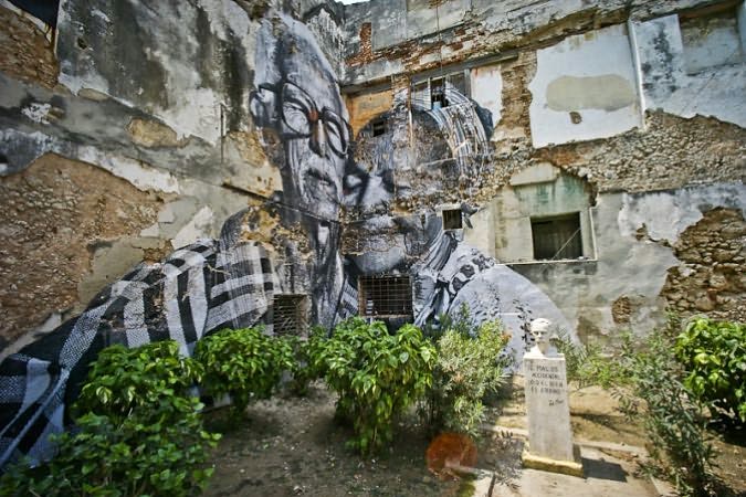 JR & José Parlá: Wrinkles of the City, Havana, Cuba