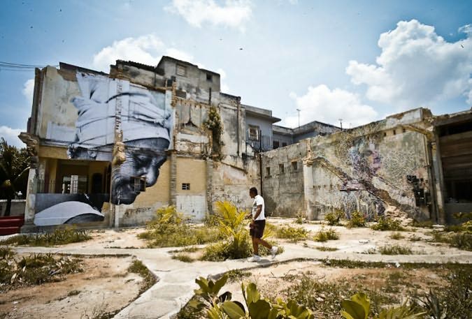 JR & José Parlá: Wrinkles of the City, Havana, Cuba
