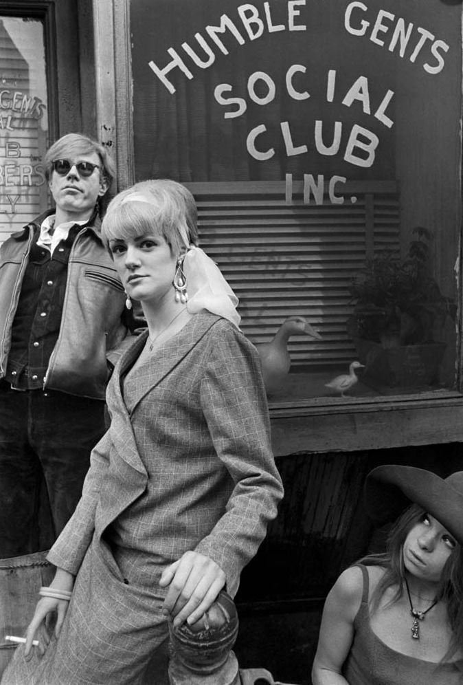Fink on Warhol: New York Photographs of the 1960s by Larry Fink