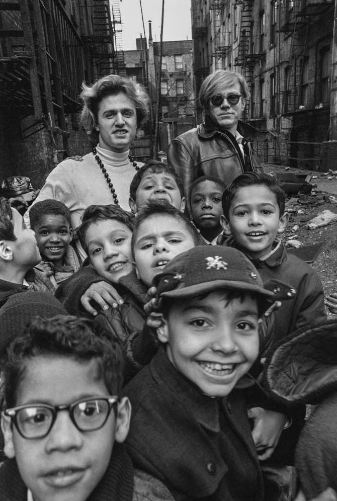 Fink on Warhol: New York Photographs of the 1960s by Larry Fink