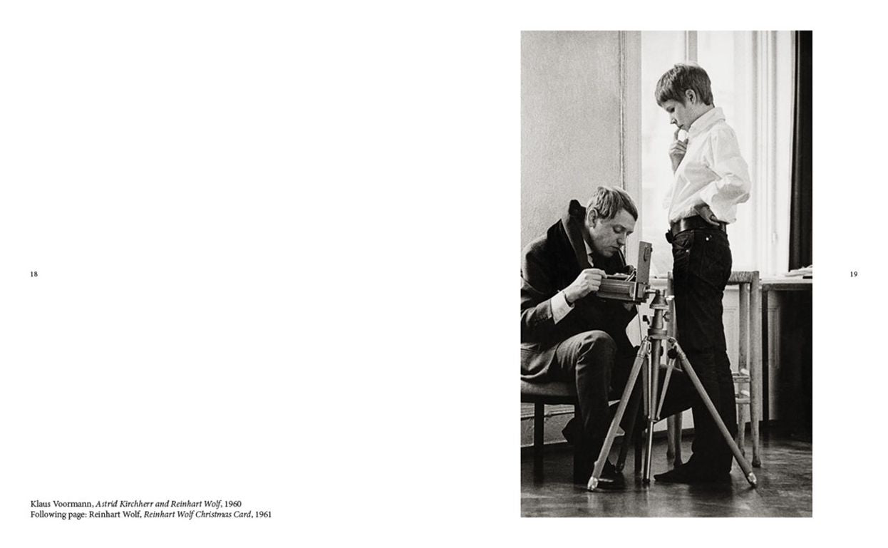Astrid Kirchherr with the Beatles