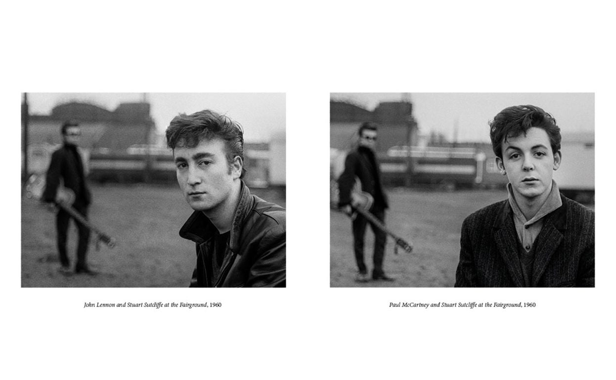 Astrid Kirchherr with the Beatles