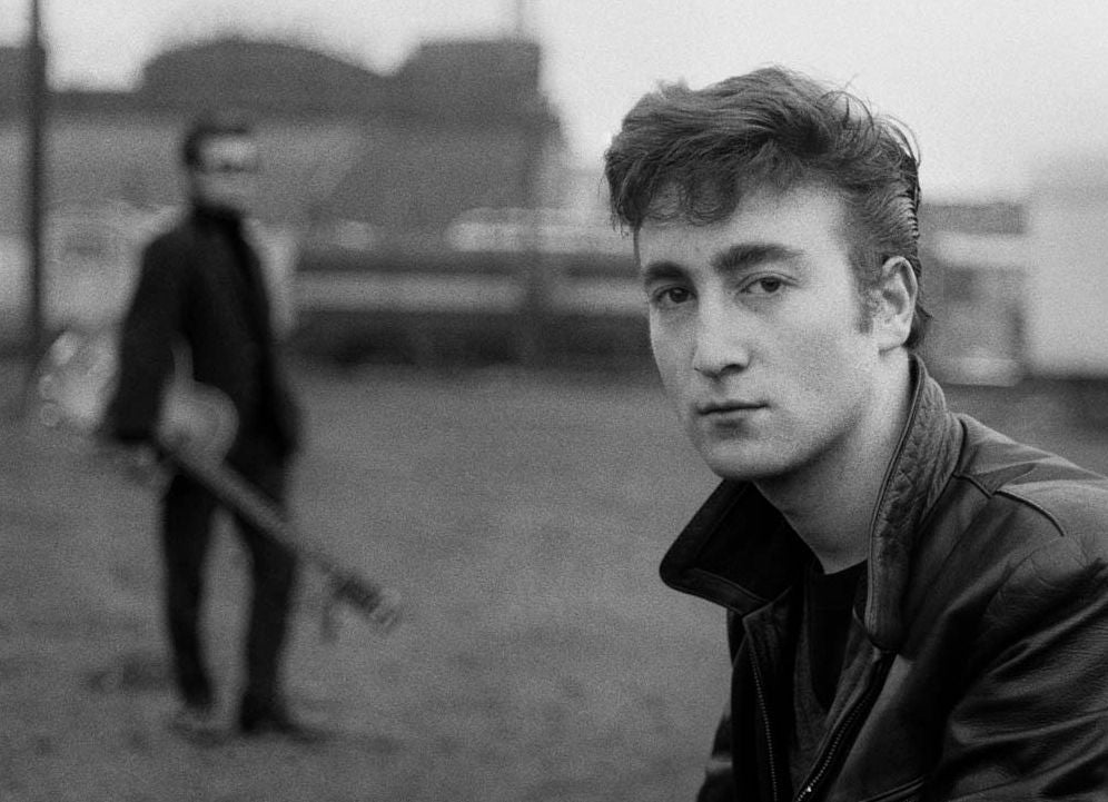 Astrid Kirchherr with the Beatles