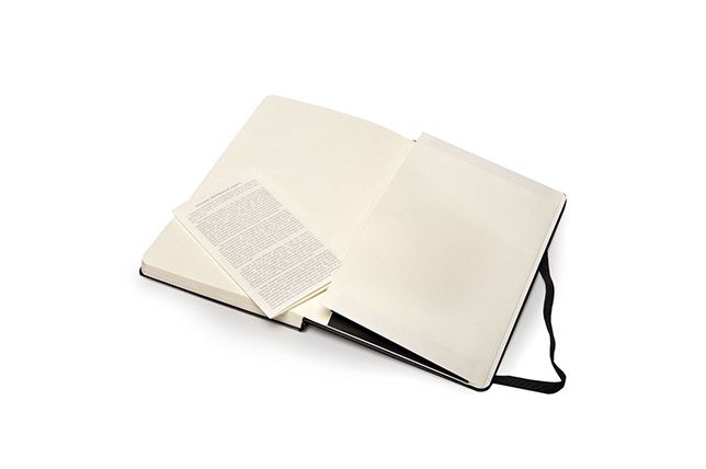 Moleskine Art Plus Music Notebook, Large, Black, Hard Cover (5 x 8.25)