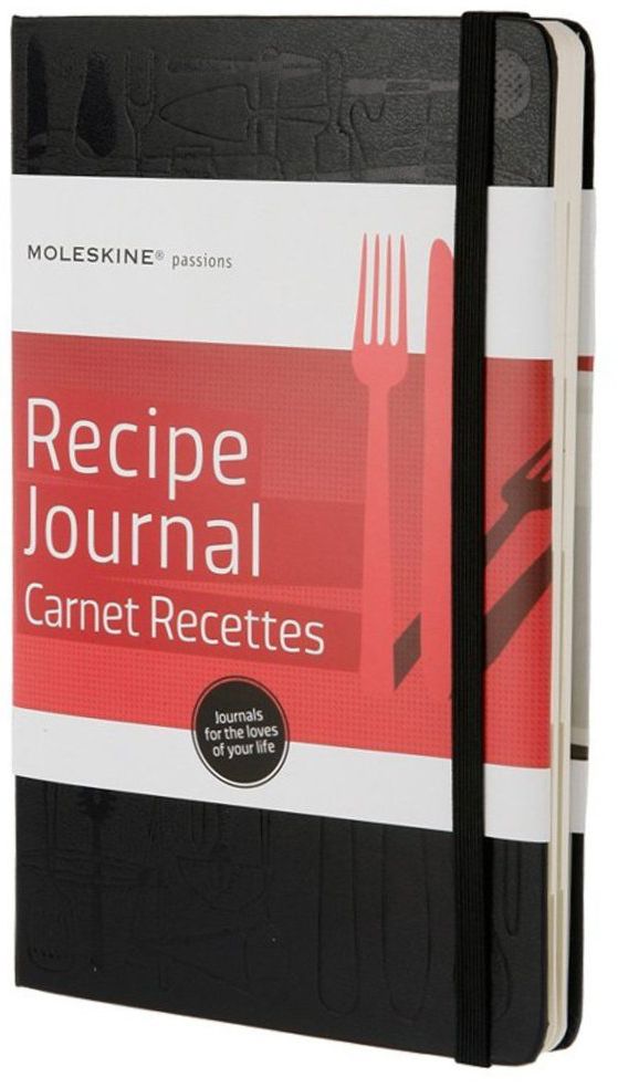 Moleskine Passion Journal - Recipe, Large, Hard Cover (5 x 8.25)