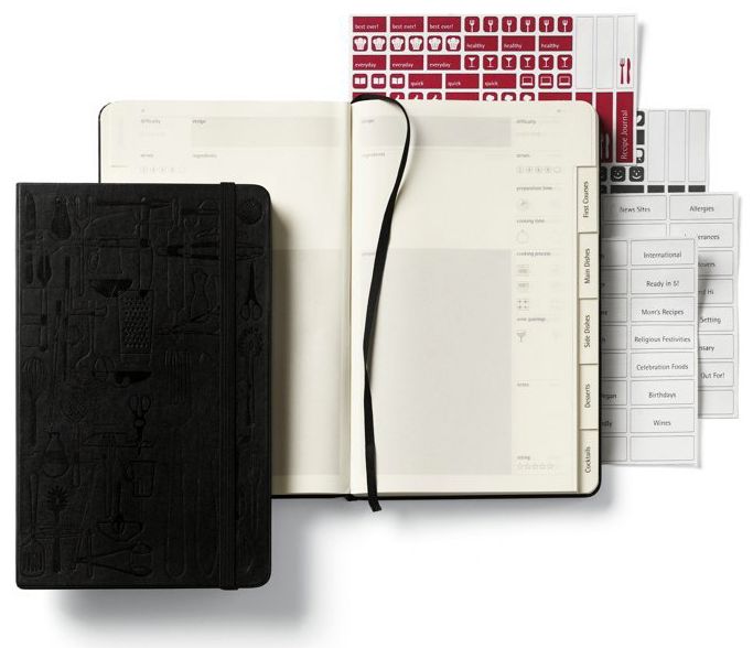 Moleskine Passion Journal - Recipe, Large, Hard Cover (5 x 8.25)