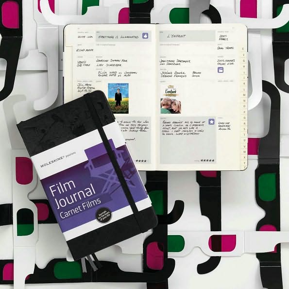 Moleskine Passion Journal - Film, Large, Hard Cover (5 x 8.25)