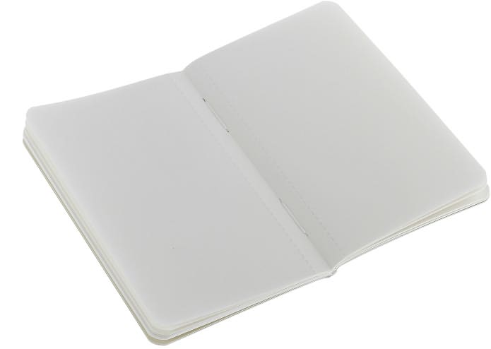 Moleskine Volant Notebook (Set of 2 ), Extra Small, Plain, Emerald Green, Oxide Green, Soft Cover (2.5 x 4)