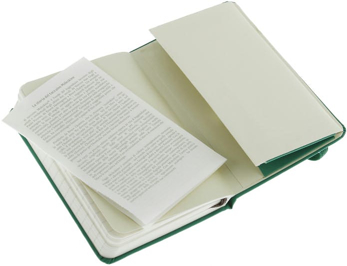 Moleskine Classic Notebook, Extra Small, Ruled, Oxide Green, Hard Cover (2.5 x 4)