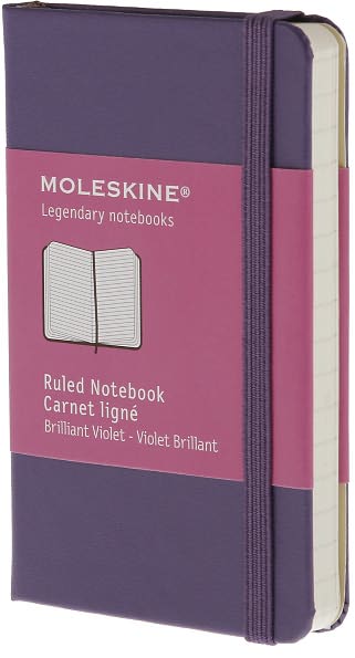 Moleskine Classic Brilliant Violet Extra Small Ruled Notebook