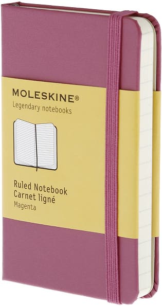 Moleskine Classic Magenta Extra Small Ruled Notebook