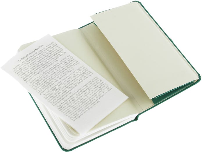 Moleskine Classic Emerald Green Extra Small Plain Notebook