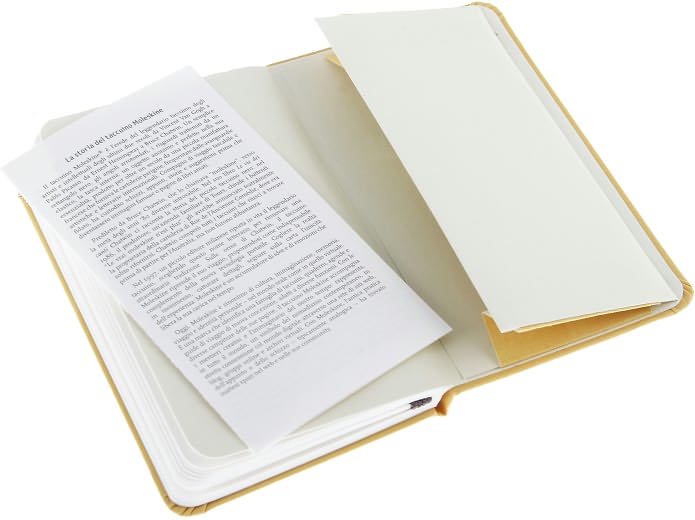Moleskine Classic Orange Yellow Extra Small Plain Notebook